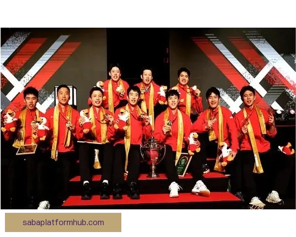 中国队力克法国队夺得第十二座汤姆斯杯彰显羽毛球霸主地位
