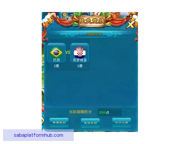 最新世界杯竞猜平台入口地址抢先发布,轻松参与赛事预测赢取丰厚奖励 最新世界杯竞猜平台入口地址抢先发布,轻松参与赛事预测赢取丰厚奖励